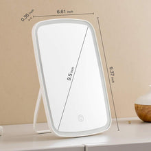 Load image into Gallery viewer, Intelligent portable LED light makeup mirror