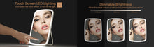 Load image into Gallery viewer, Intelligent portable LED light makeup mirror