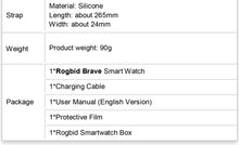 Load image into Gallery viewer, Rogbid Brave 4G LTE Smart Watch Phone GPS