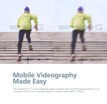 Load image into Gallery viewer, C11 3-Axis Phone Gimbal Handheld Stabilizers