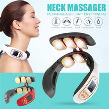 Load image into Gallery viewer, 4D Smart Electric Neck and Back Pulse Massager
