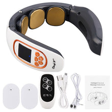 Load image into Gallery viewer, 4D Smart Electric Neck and Back Pulse Massager
