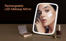 Load image into Gallery viewer, Intelligent portable LED light makeup mirror
