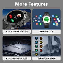 Load image into Gallery viewer, Rogbid Brave 4G LTE Smart Watch Phone GPS
