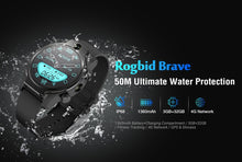 Load image into Gallery viewer, Rogbid Brave 4G LTE Smart Watch Phone GPS
