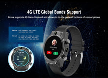 Load image into Gallery viewer, Rogbid Brave 4G LTE Smart Watch Phone GPS
